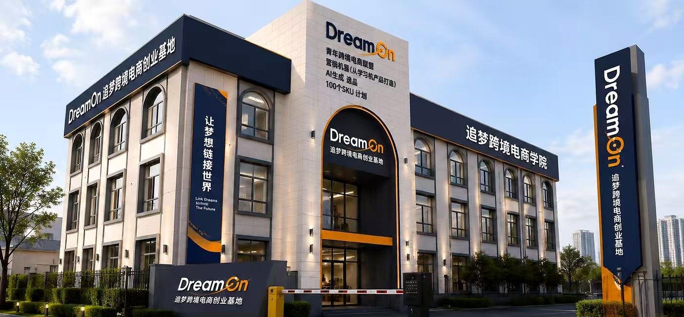 DreamOn 建筑门头概念效果